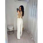 Blusa Tule Nude Vile