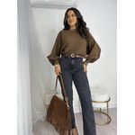 Blusa Tricot Marrom Wendy