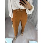 Calça Alfaiataria Zhara Caramelo
