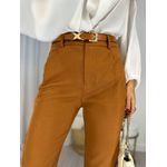 Calça Alfaiataria Zhara Caramelo