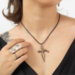 Colar Septária Prateado