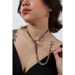 Colar Slip Chain Shungita