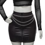 Cinto Body Chain Andaluzita Prateado