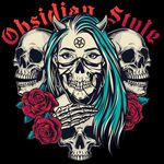 Moletom Canguru Preto Demon Girl With Roses