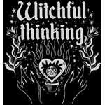 Moletom Canguru Preto Witchful Thinking