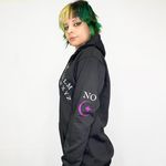 Moletom Canguru Preto Ouija Eye