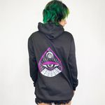 Moletom Canguru Preto Ouija Eye