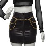 Cinto Body Chain Tanzanita Dourado