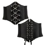 Kit 2 Corsets Femininos – Amarração E Argola 