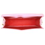 Kit Com 2 Bolsas Femininas Transversais e 1 Carteira Rosa