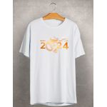 Camiseta Estampada Frente Ano Novo Dragão 2024
