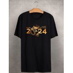 Camiseta Estampada Frente Ano Novo Dragão 2024