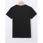 Camiseta Estampada Frente I Like Cats and Coffee Maybe 3 People