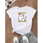 Camiseta Estampada Frente Familia Reunida Treta Garantida