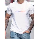 Camiseta Estampada Frente Paris