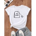 Camiseta Estampada Frente Tea Shirt T-Shirt