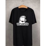 Camiseta Estampada Frente Tem Café