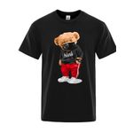 Camiseta Estampada Frente Urso Hello Sport Esporte Mascara