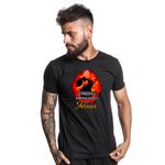 Camiseta Estampada Frente Treino Abençoado por Jesus