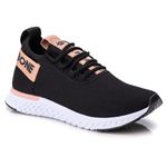 Tênis Feminino Preto/Nude