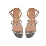SANDALIA RASTEIRA METALCOLOR OURO LIGHT