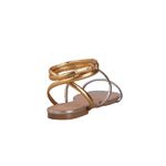 SANDALIA RASTEIRA METALCOLOR OURO LIGHT