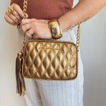 BOLSA LUIZA BARCELOS OURO VELHO