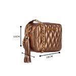 BOLSA LUIZA BARCELOS OURO VELHO