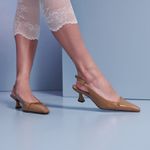 SCARPIN SLINGBACK ARGILA LUIZA BARCELOS