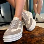 TENIS VIC - BRANCO - CINZA