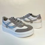 TENIS VIC - BRANCO - CINZA