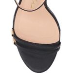 SANDALIA TIRAS FINAS COM DETALHE METAL LB - PRETA
