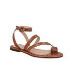 RASTEIRA EM CROCO CARAMELO LB