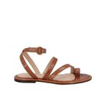 RASTEIRA EM CROCO CARAMELO LB