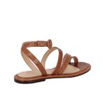 RASTEIRA EM CROCO CARAMELO LB