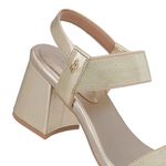 SANDALIA UF ELASTICO OURO LIGHT
