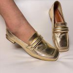 MOCASSIM CLARISSE- OURO LIGHT