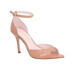 SANDALIA SALTO BLUSH VERNIZ