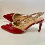 CHANEL VALENTINO VERNIZ VERMELHO