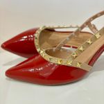 CHANEL VALENTINO VERNIZ VERMELHO