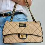 BOLSA RAISSA MATELASSE - RAFIA