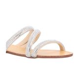 RASTEIRA CABEDAL CRISTAL BEGE
