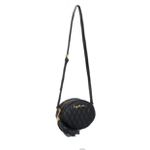 BOLSA REDONDA MATELASSE - PRETA