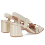 SANDALIA ELASTICO OURO LIGHT