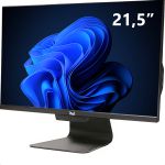 Computador All In One i7 21,5” Ssd 512GB 16G Ram Bluetooth e Wifi Preto ITAL N22