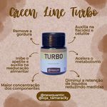 3 frascos de Green line Turbo - Emagrecedor Natural - 30 cápsulas *Nova fórmula e embalagem*