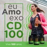 2 frascos de Suplemento alimentar EXO CD 100 - 100% Natural - Aumenta a imunidade - 180 cápsulas 