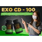 3 frascos de Suplemento alimentar EXO CD 100 - 100% Natural - Aumenta a imunidade - 270 cápsulas 