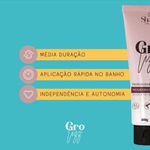 3 Progressivas de chuveiro anti frizz Gro Lizz