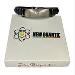 Pulseira Bioquântica magnética New Quantic – Neutraliza a radiação - Gratus preta